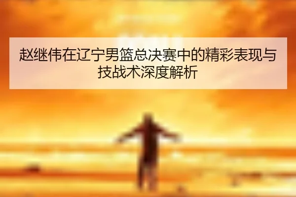赵继伟在辽宁男篮总决赛中的精彩表现与技战术深度解析